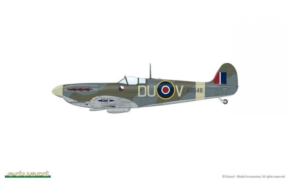 Eduard 82158 Spitfire Mk.Vc Profi pack ed 1/48 model do sklejania