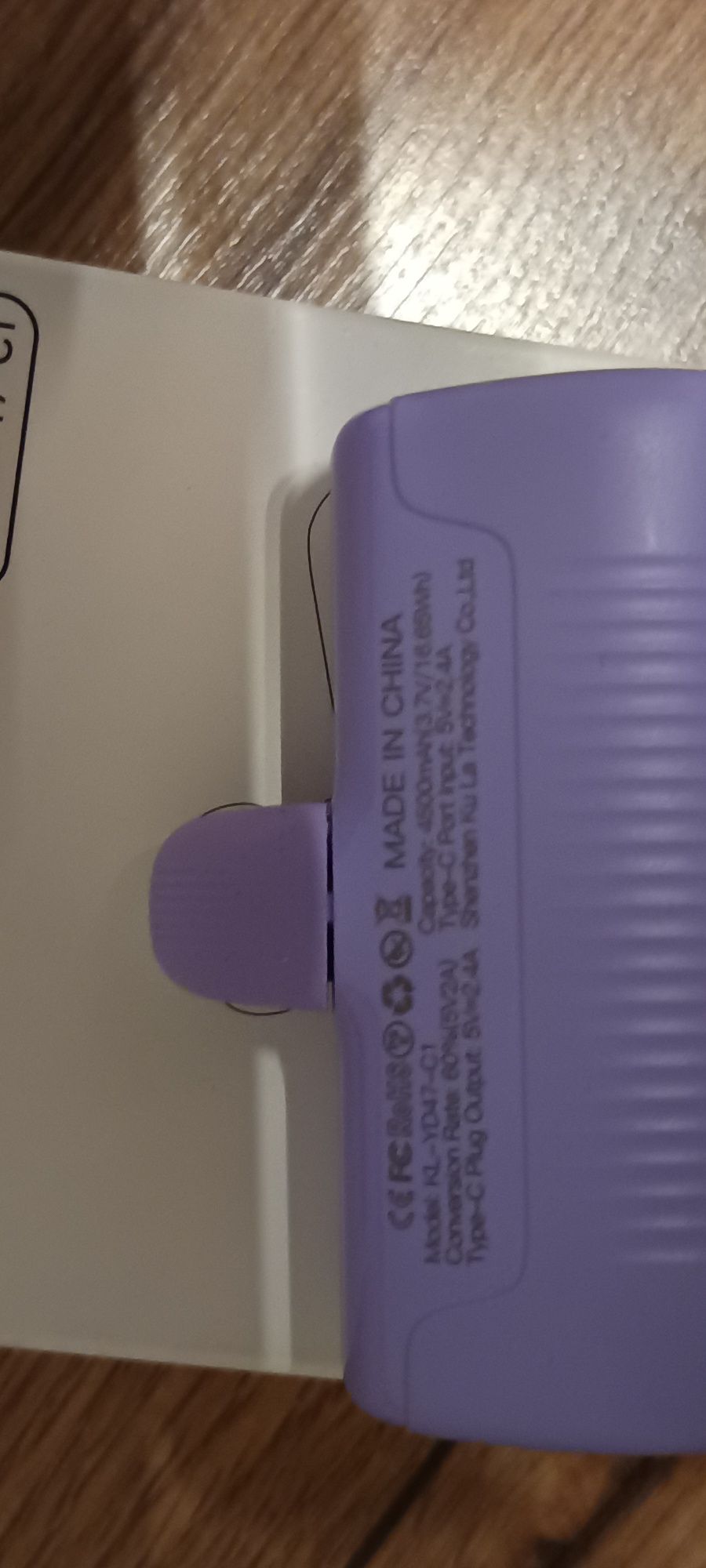 Powerbank o pojemności 4500 mAh USB C