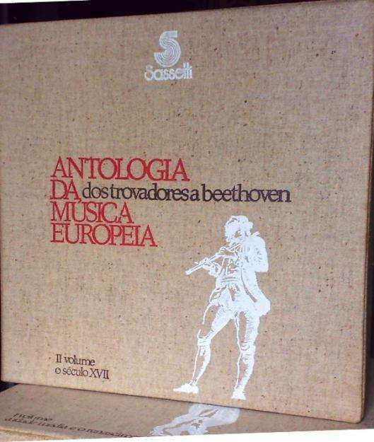 Antologia da Musica Europeia nove volumes cerca de 80 LP,s novos