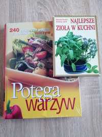 Nowa Książka kucharska "Potęga warzyw" + GRATIS "Zioła w kuchni"