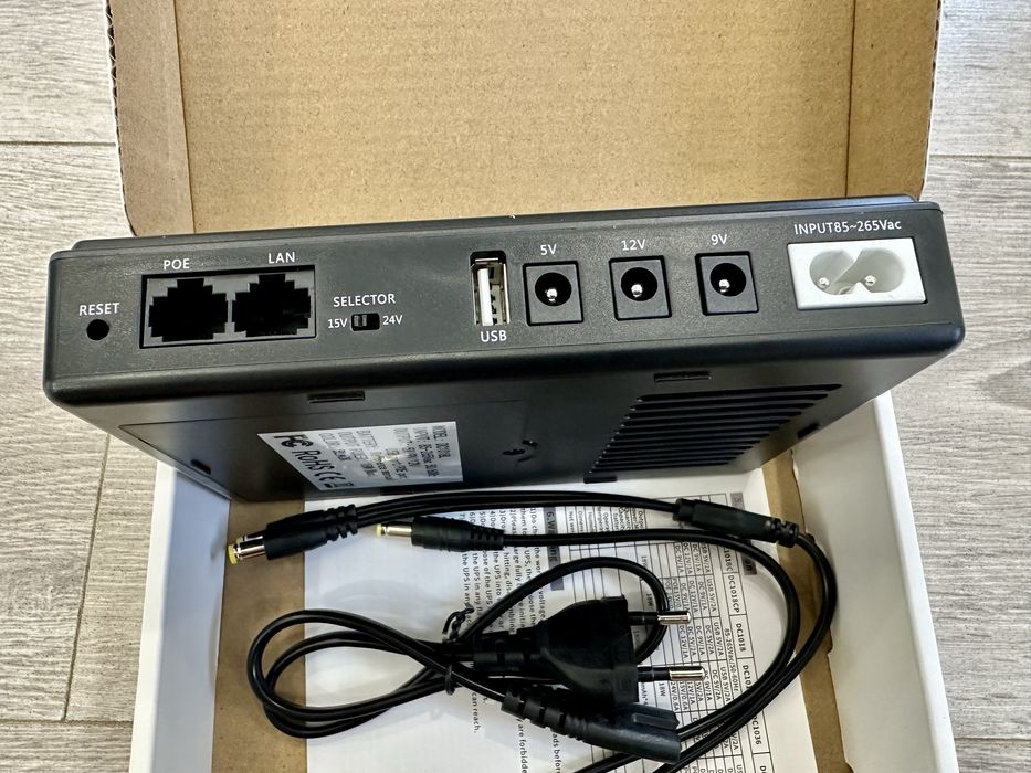 Дбж для роутера DC UPS dc1018l 18650 Без Акумуляторів