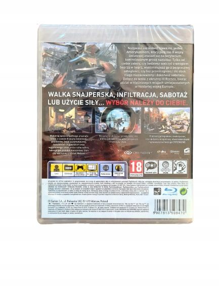 Enemy Front Limited Edition - Okładka Polska Dystrybucja Gra na PS3