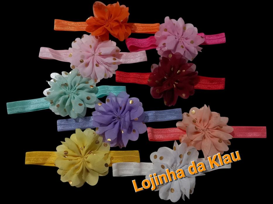 Fitinhas e bandoletes