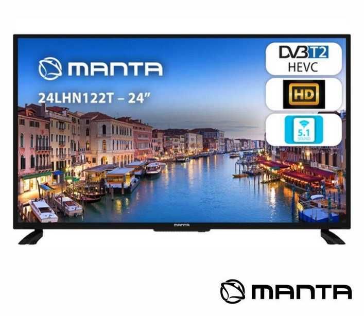 Tv LED 19", 22" ou 24" 12V TDT HDMI , USB, VGA p/ Autocaravana