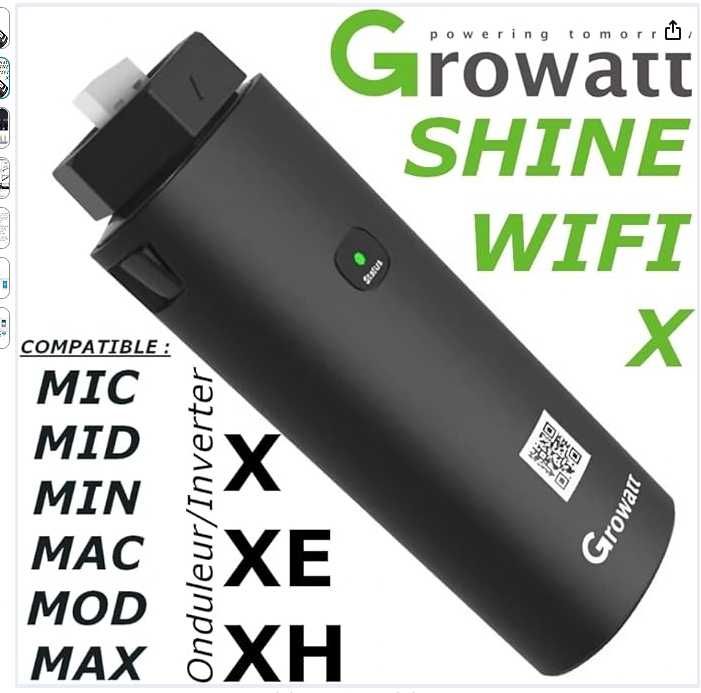 мониторинг Growatt Shine WiFi X - USB dongle