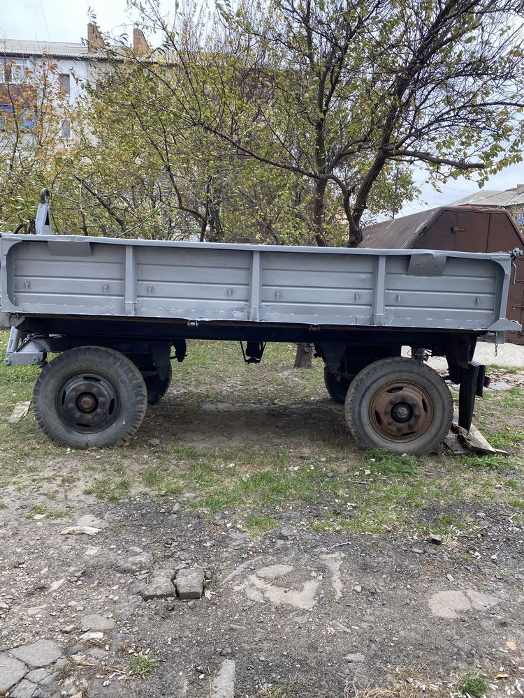 ЗИЛ, зіловський прицеп самоскид.