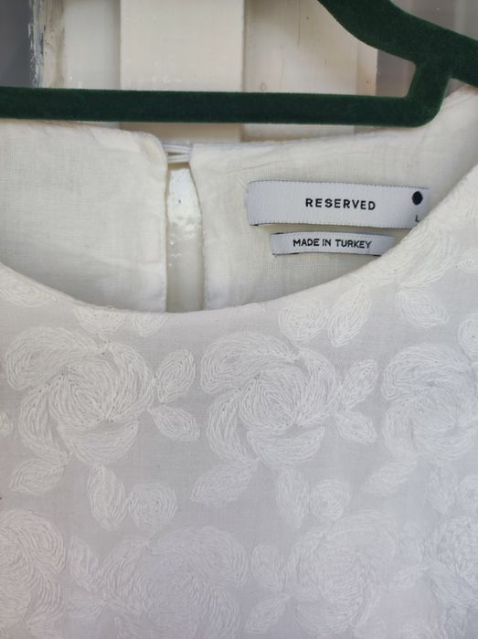 Biała elegancka bluzka Reserved