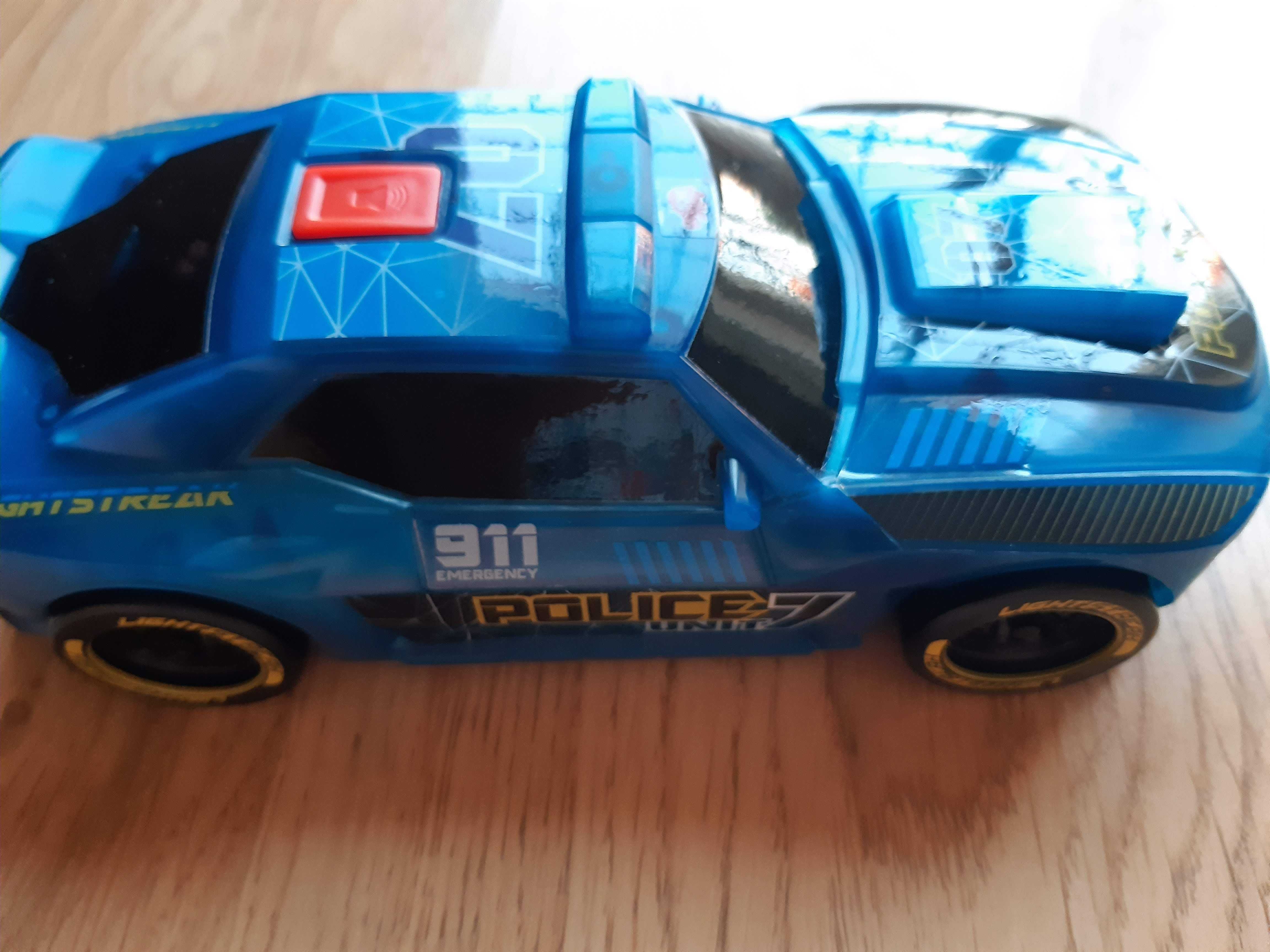 Carro da polícia, com som e luzes