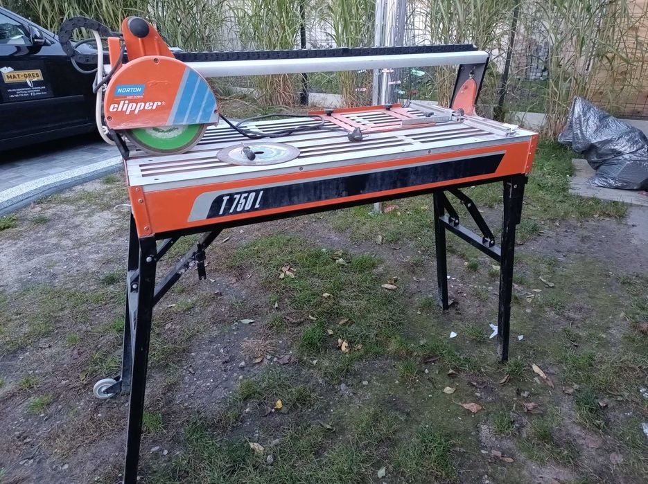 Przecinarka do płytek Clipper T750L Używana stan Bardzo Dobry