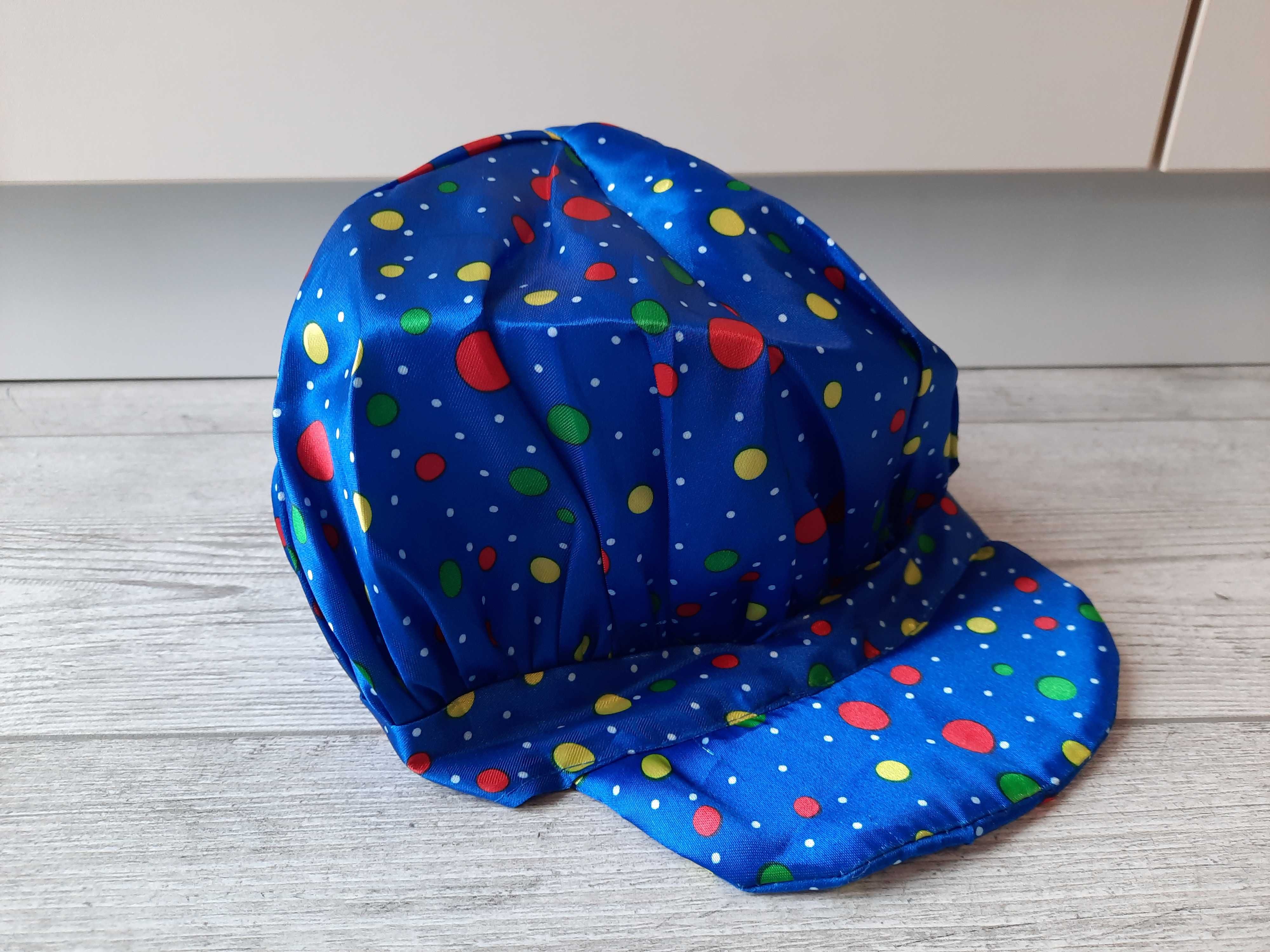Sprzedam strój kostium przebranie karnawałowe clown klaun błazen 4-6l.
