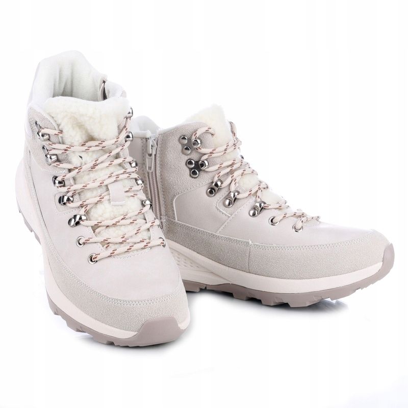 Buty zimowe LEE COOPER damskie trapery ocieplane polar trzewiki r.38
