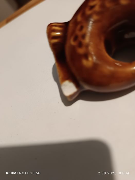 Dekoracja z czasów PRL-u rybki