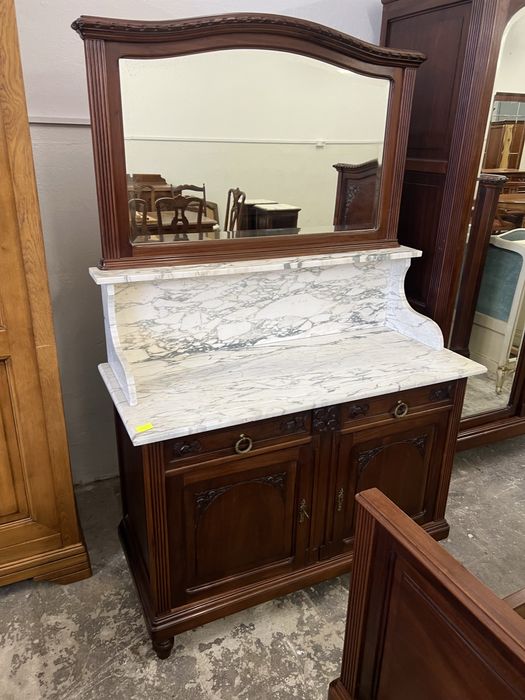 Toaletka secesyjna z marmurowym blatem/Raty