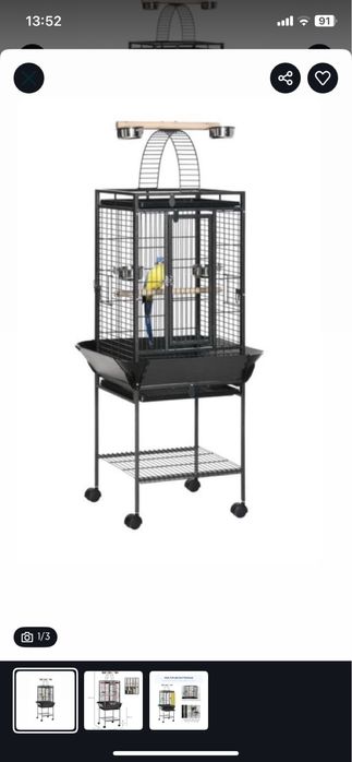 Gaiola usada para todo o tipos de passaros.