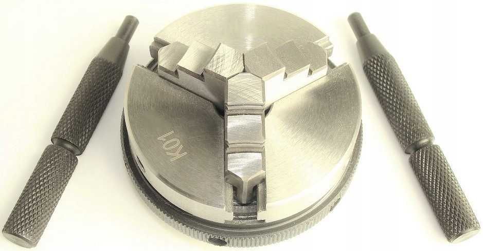 Uchwyt tokarski samocentrujący 65mm / 3 + trzpień MK3