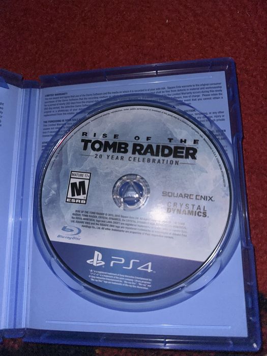 Продам диски Tomb raider на ps4