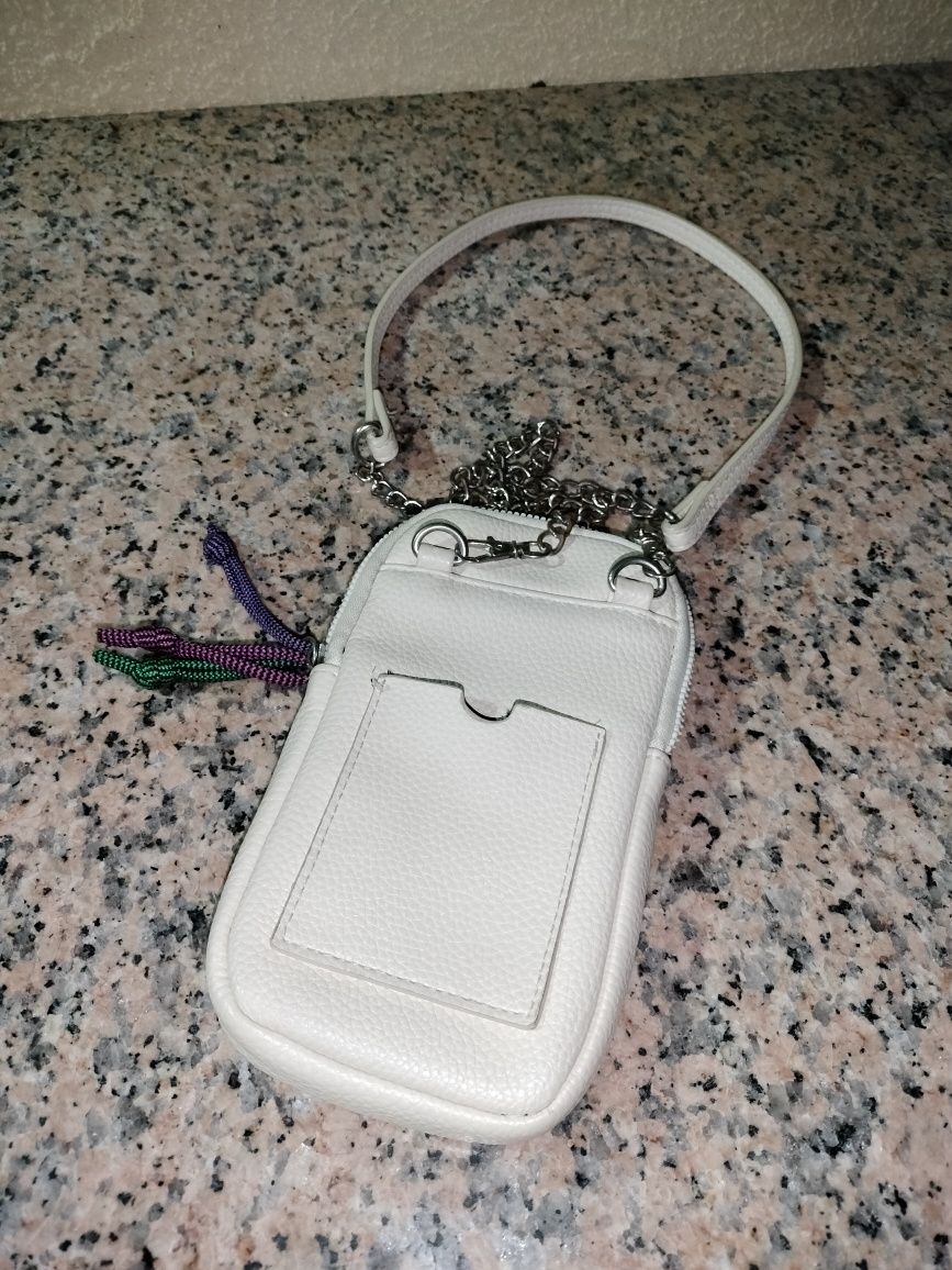 Bolsa para telemóvel e cartões
