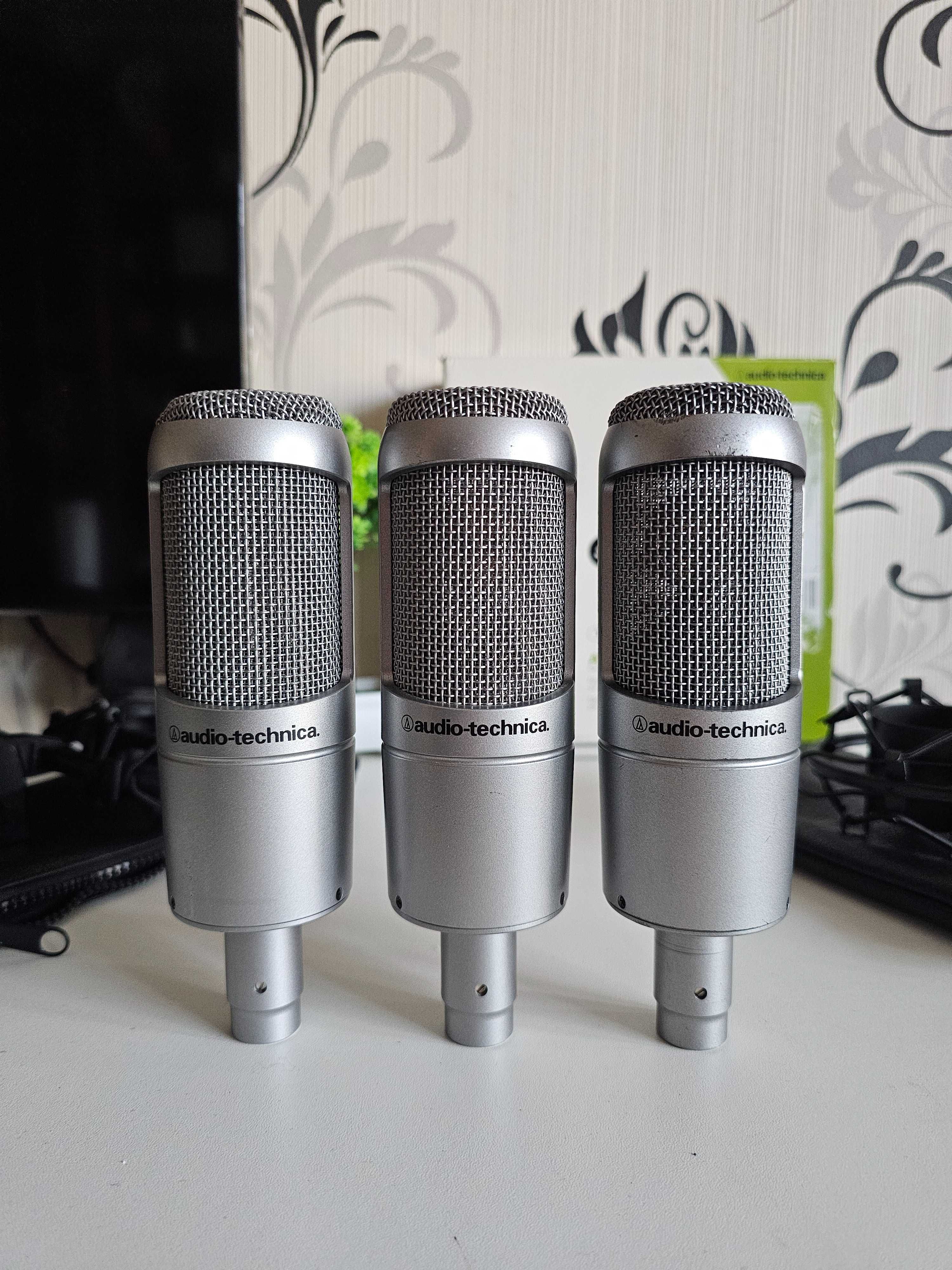Студійний конденсаторний мікрофон Audio-Technica AT3035, AT3060