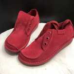 Clarks Półbuty Funny Dream Red Suede r37 piękne !!!
