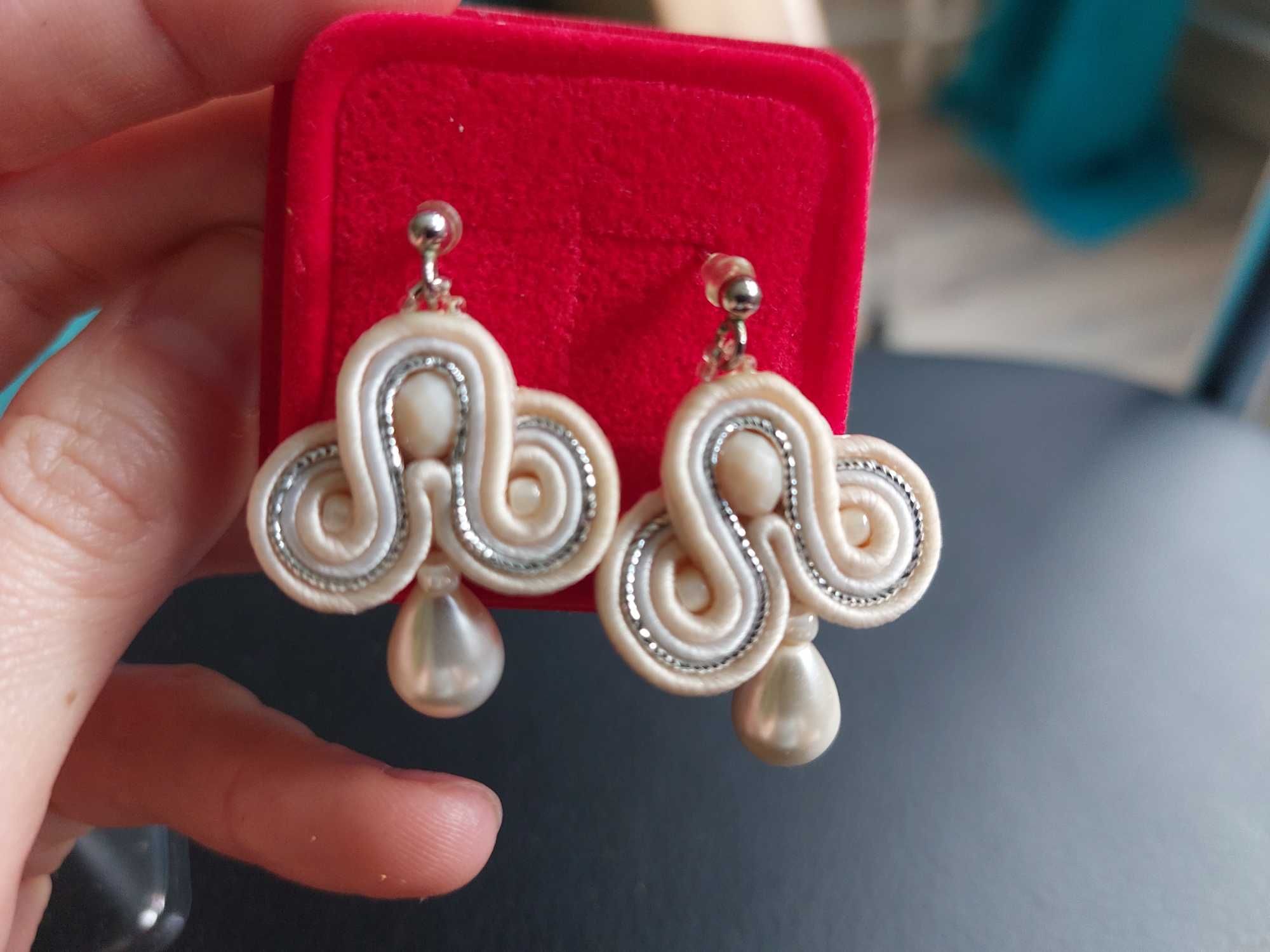 Soutache kolczyki