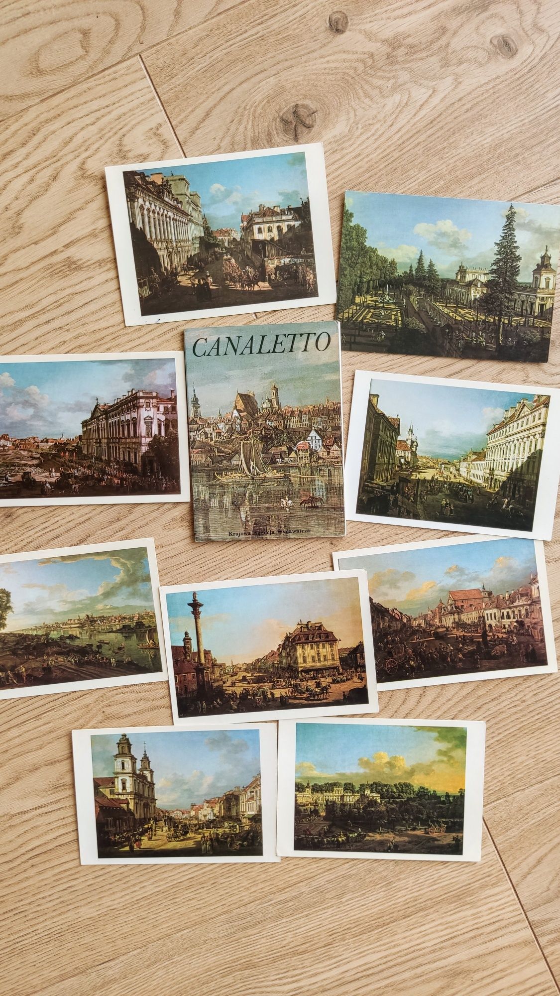 #2 - Canaletto - zestaw 9 pocztówek - Krajowa Agencja Wydawnicza, 1979