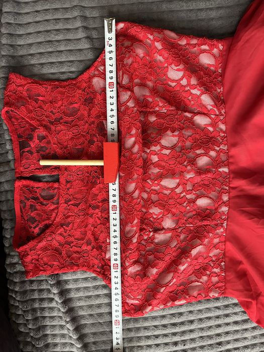 Czerwona sukienka XL/42