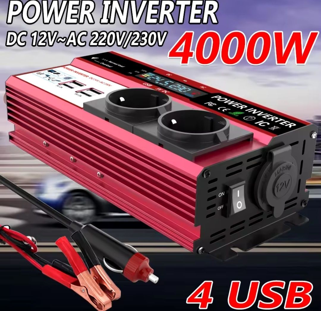 Інвертор 4000W. Перетворювач