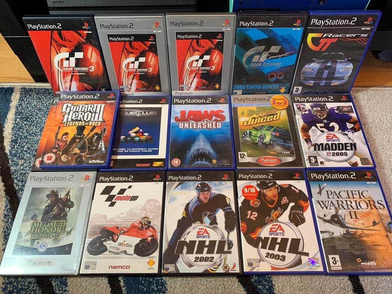 Ліцензійні ігри Playstation 2 PAL, ENG
