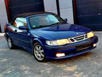 Piękny KLASYK Saab 93 Cabrio 2.0 TURBO jasne SKÓRY klima oryginał!