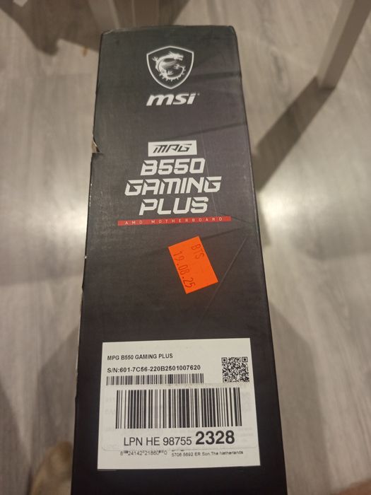 Płyta główna B550 geming plus AMD socket am4