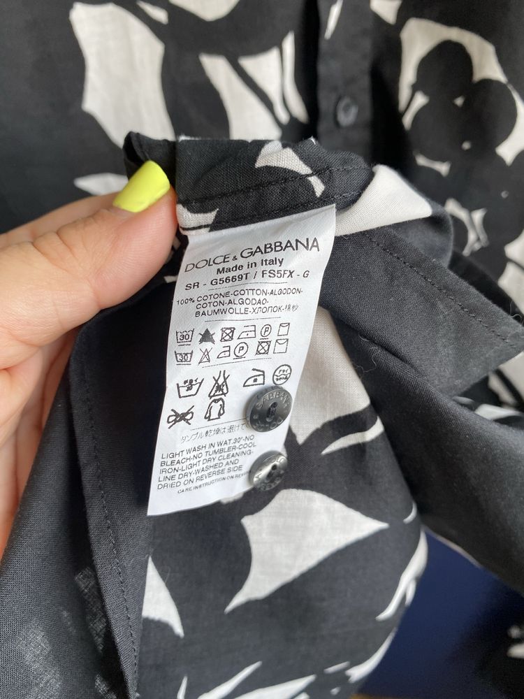 Сорочка чоловіча Dolce&Gabbana розмір S