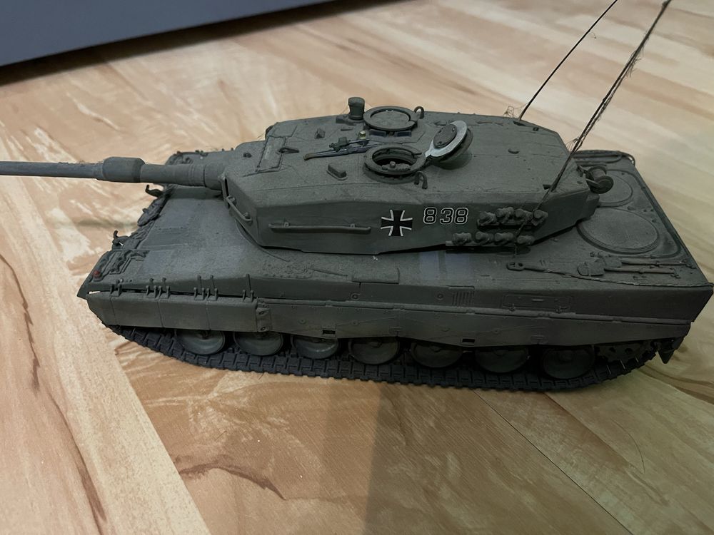 Model czołgu leopard 2a4 skala 1:35