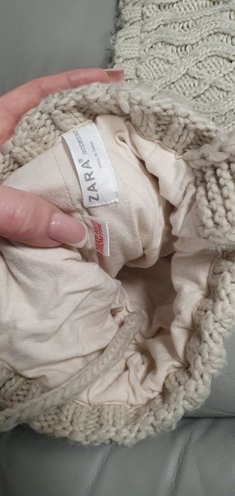 Czapka szalik Zara 3-5 lat