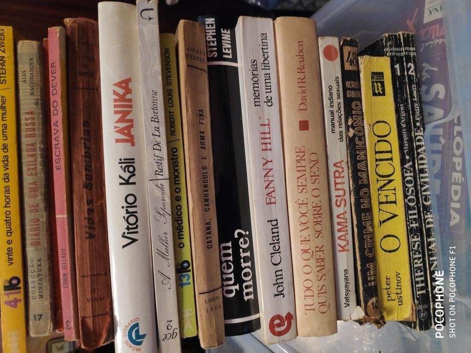 17 livros temas variados, vários autores