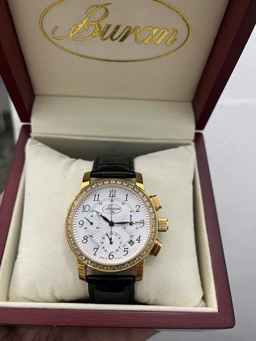 Часы механические хронограф BURAN