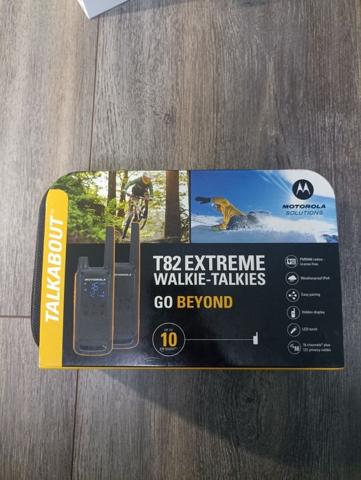 Рація Motorola t 82 extreme 2 шт (+1 шт), радіостанція