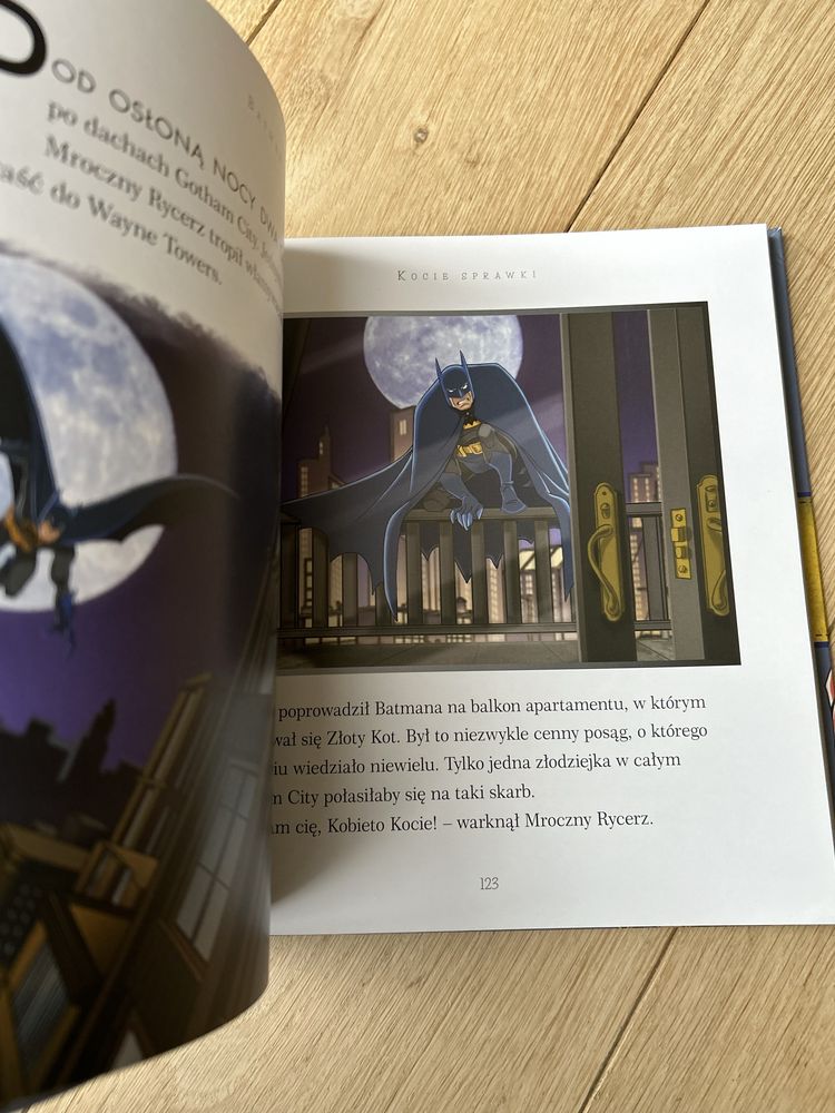 NOWA Biblioteka bajek Batman Bajki przed snem na dobranoc