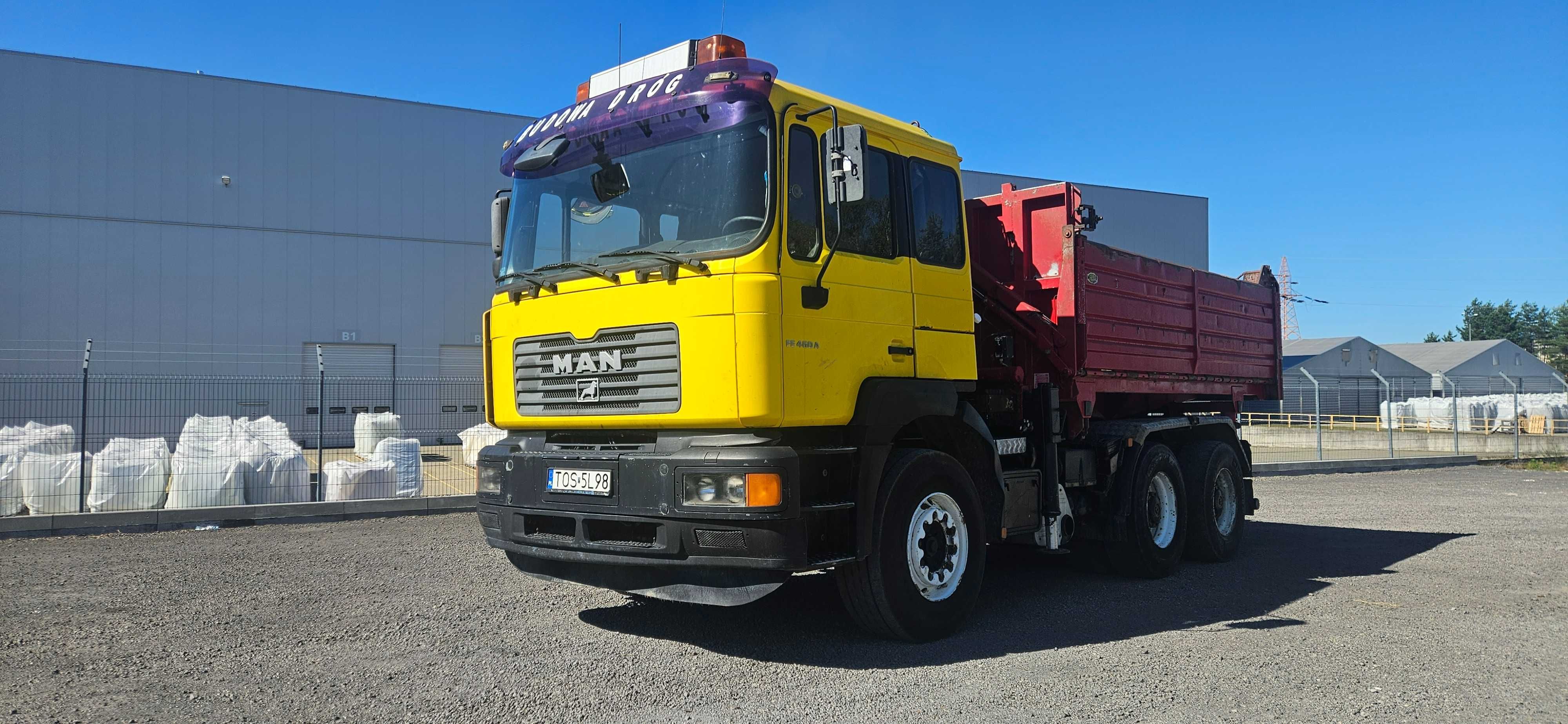 MAN FE460A 6X4 Hydroburta HDS HMF 3,5t