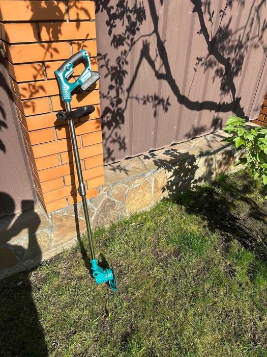 Аккумуляторная газонокосилка Макита 2️⃣АКБ. Беспроводной тример Makita