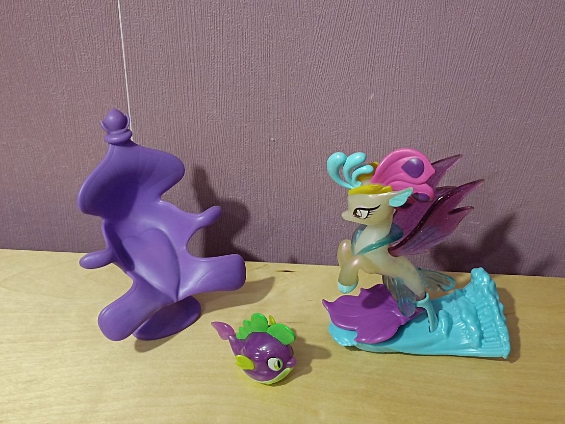 Mega zestaw My Little Pony Mane 6 2w1 Zamek Seaquestria G4 Hasbro MLP