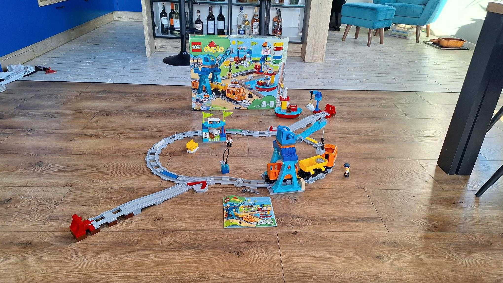Lego 10875 duplo pociąg towarowy