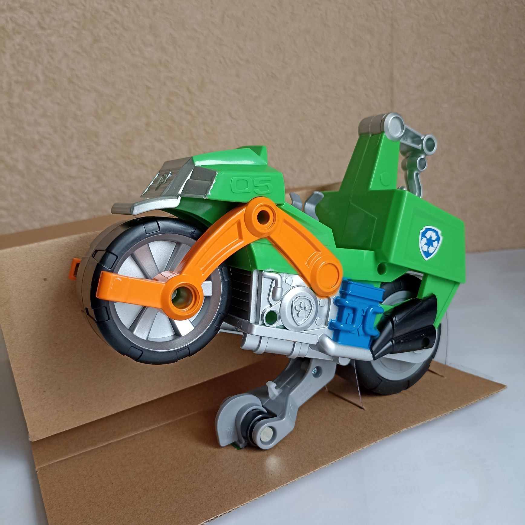 Іграшковий набір 
Щенячий патруль мотоцикл Роккі Делюкс