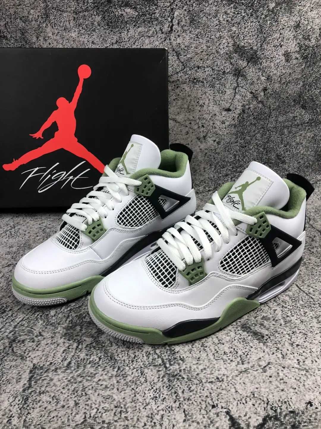 Jordan 4 Retro Seafoam nikeR. 45