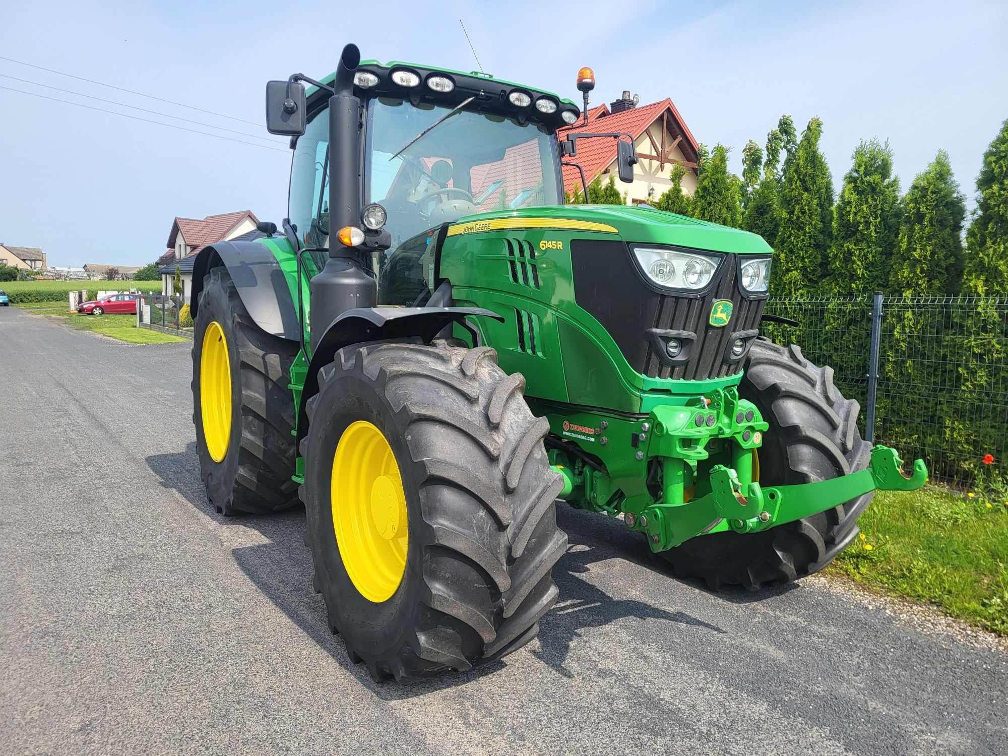 Ciągnik Johne Deere 6145R Pneumatyka,Amort Oś 6155r fendt claas 6150