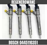 Wtryski Fiat Opel 1.3 HDI JTD Bosch 044.5110.351
