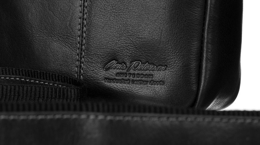 skórzana torba męska do pracy — peterson
