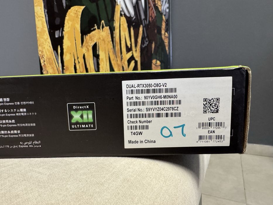 Відеокарта ASUS GeForce RTX 3050
