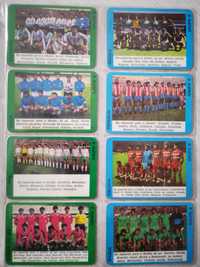 Calendários de bolso anos 80 - As 24 equipas do Mundial de 1986