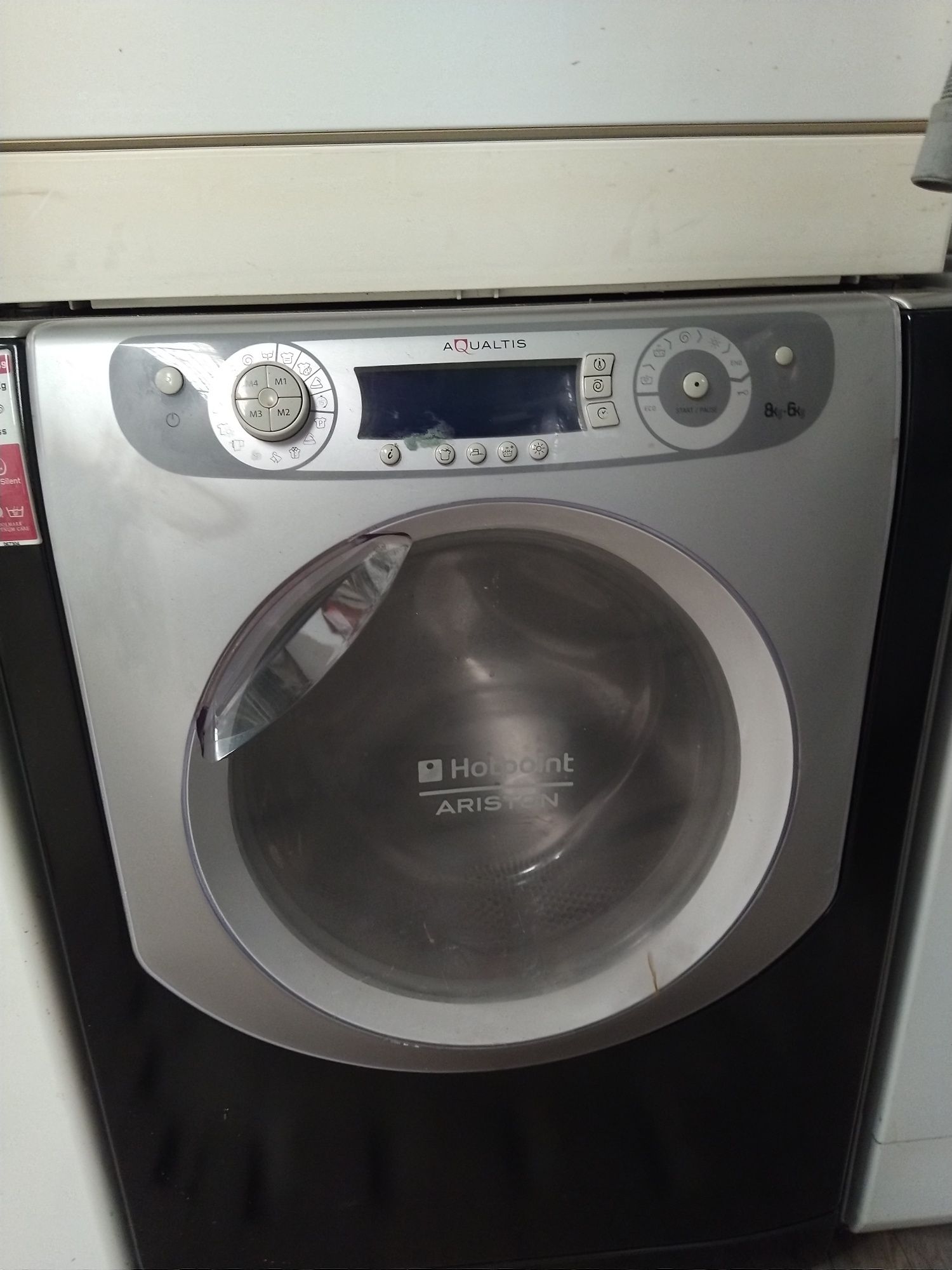 Entrega garantia máquina de lavar roupa e secar Ariston hotpoint 8+6