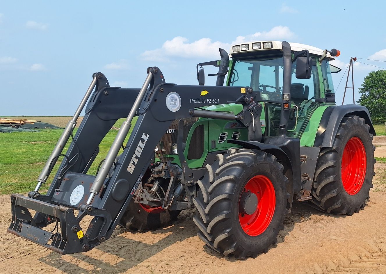 Fendt 714 TMS  (712) Stoll ProfiLine Fz super Stan!